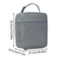 Large Capacity Insulated Lunch Box Thermal Waterproof Portable Lunch Pail Meal Bags Reusable Leakproof Lunch Bag Men. 