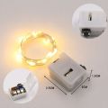 Battery Operated 2M 20 LED Copper String Lights – Perfect for Wedding, Garden & Room Decoration.