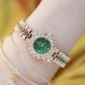 Women Watch Famous Crystal Diamond Stainless Steel Small Ladies Watches for Woman Wristwatch. 