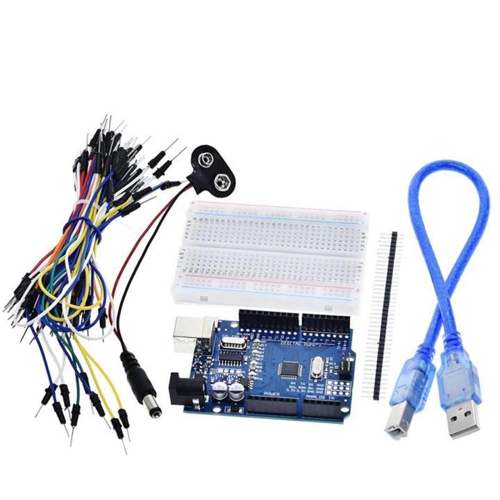 Arduino Starter Package for arduino Uno R3 - Bundle of 5 Items: Uno R3 ...
