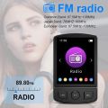 MP3 Player Portable Sport Clip Walkman Button Bluetooth-Compatible 5.2 Wearable Music Player 1.8inch Screen for Sport Running. 