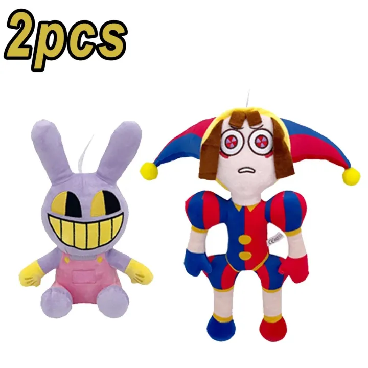 24pcs%2043CM%20The%20Amazing%20Digital%20Circus%20Plush%20Toy%20Anime%20Game%20Cute%20Cartoon%20Clown%20Soft%20Stuffed%20Doll%20Funny%20Birthday%20Christmas%20Gift%20-%20Image%207