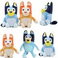 Moose 15cm 30cm Bluey Dog Bingo Family Plush Toy Cartoon Dog Soft Stuffed Animals Dolls Birthday Family BlueY Bingo Gifts toys. 
