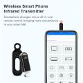 Smartphone Remote Control IR Blasters Type C for lighting Universal Smart Infrared App Control Adapter for TV Air Conditioner. 