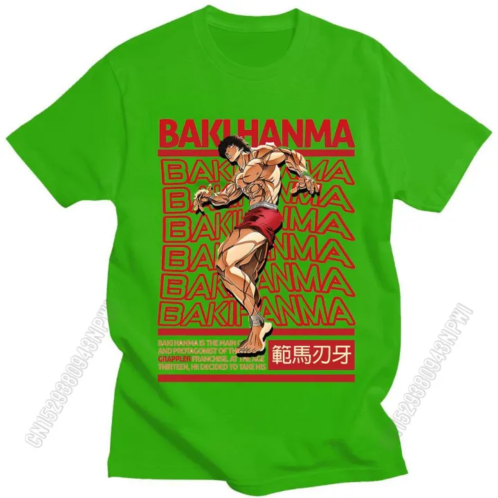 Grappler%20Baki%20Hanma%20Yujiro%20Dou%20Manga%20Tee%20Shirt%20Men%20Women%20100%25%20Cotton%20Japan%20Anime%20T%20Shirt%20Streetwear%20T-Shirt%20O%20Neck%20Oversize%20Tops%20-%20Image%207