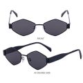 YOOSKE Irregular Metal Sunglasses Men Luxury Brand Designer Vintage Sun Glasses Women Small Frame Travel Eyewear Shades UV400.