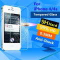 2/4Pcs Screen Protector Glass For iPhone 4 4S Tempered Glass Film. 