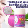 Nose Black Dots Mask Black Remover Cream Gel Hut Mun White Blackhead Cream Whitehead Remover Pore Paste Gel Cleansing Peel Mask. 