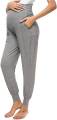 Maternity  slant pocket solid sweatpant for women. 