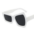 Funny Irregular Square Sunglasses Man Fashion Personality Brand Designer Sun Glasses Male White Black Shades Oculos De Sol. 