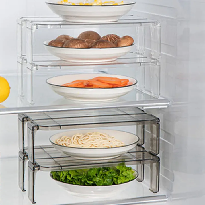 Fridge Organizer Fridge Rack Kitchen Racks Kitchen Items -Brown | Daraz ...