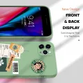 Hontinga for Realme 7 Pro Case Cartoon Popularity Phone Case Soft Square Edge Silicone Cases Full Lens Cover Shockproof Protection Cover. 