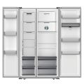 Hisense 580 L Side by Side Refrigerator- RS3G558NMB/BD3 | Free Delivery. 
