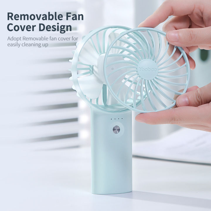 Yoobao%20Y-F3%20USB%20Fan%20Rechargeable%20Handheld%20Mini%20Fan%20Desktop%203-level%20Small%20Fans%20Electrical%20Fan%20Blue%203000mAh%20-%20Image%205