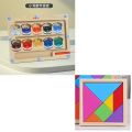 【 】 Baby's Magnetic Pen Labyrinth Beadwalk, Developing Brain Thinking, Exercising Patience for Children. 