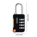 4 Digit Dial Combination Password Code Number Lock Padlock Safety Travel Security Lock For Luggage Backpack Suitcase Drawer.
