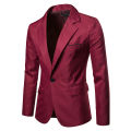 Blazer Long Sleeve Pockets Lapel Suit Coat.