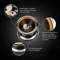 MAGICYOYO Professional Non-Responsive Yoyo M001-B,Alloy Aluminum Yoyo with Metal Ring Intermediate Yoyo+Extra 5 String+Bag. 