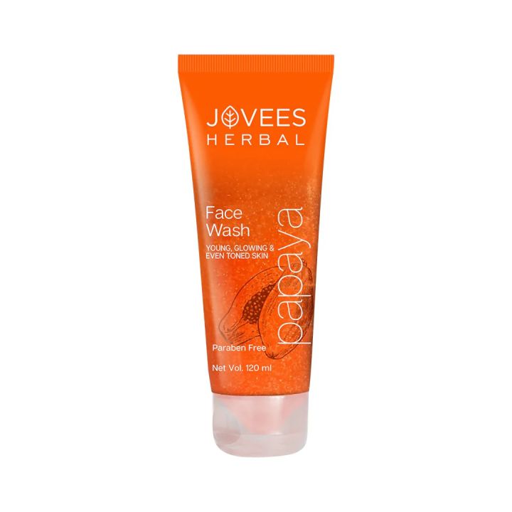 jovees herbal natural papya face wash Papaya Moisturizing Face Wash Papaya Face Cleanser 120ml