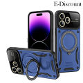 New Phone Case For ZTE Blade V50 Smart V50 Design Cover Car Foldable Metal Bracket Sliding Camera Protection Hard Shockproof for ZTE Blade V50 Design V50 Smart Case. 