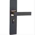 Minimalist Door Lock Continental Bedroom Door Handle Lock Interior Anti-Theft Room Safety Door Lock Aluminum Alloy Mute Gate Lock.