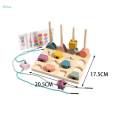 Beads Sequencing Toy Colors Cognition for Birthday Gift Kids 2 3 4 5 Year Old.