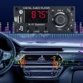 2*50W 100W Amplifier Bluetooth 5.0 MP3 Decoder Board DIY Car MP3 Player USB FM Recording Switching TF USB Mic Record Call. 