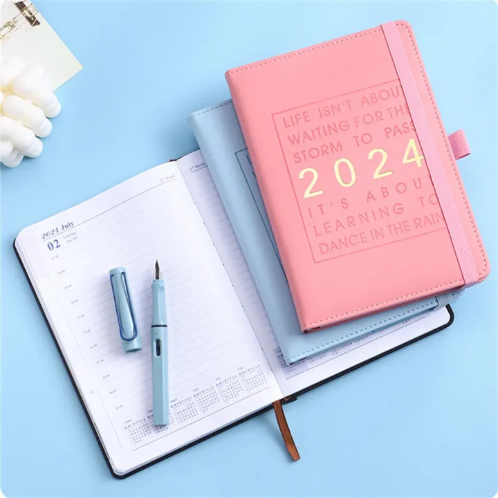 2024%20Notebook%20Agenda%20A5%20Portable%20Diary%20Journal%20for%20Office%20School%20Work%20Personal%20Creativity%20Student%20-%20Image%207