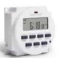 LALA SINOTIMER TM618N-2 220V Programmable Timer Switch with Countdown Time Function. 