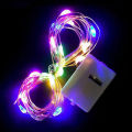 2M 20Led Mini Micro Copper Wire Light Battery Operated Led Strip String Fairy Lights. 