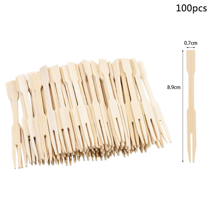 100PCS%20Bamboo%20Disposable%20Wooden%20Fruit%20Fork%20Dessert%20Cocktail%20Set%20Summer%20Party%20Home%20Household%20Decor%20Tableware%20Supplies%20-%20Image%206