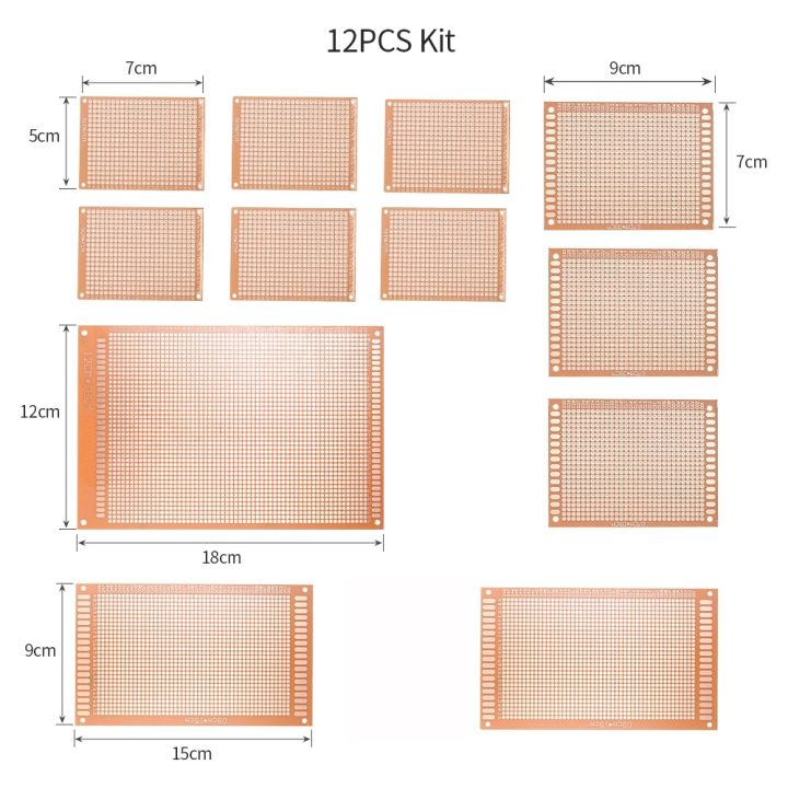 KOGEEK%2012pcs%20Prototype%20PCB%20Board%20Breadboard%20Universal%20Printed%20Circuit%20Board%20Kit%20for%20Electronic%20DIY%20Project%20-%20Image%203