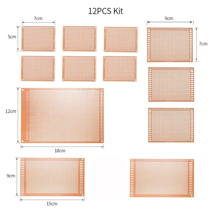 KOGEEK%2012pcs%20Prototype%20PCB%20Board%20Breadboard%20Universal%20Printed%20Circuit%20Board%20Kit%20for%20Electronic%20DIY%20Project%20-%20Image%203