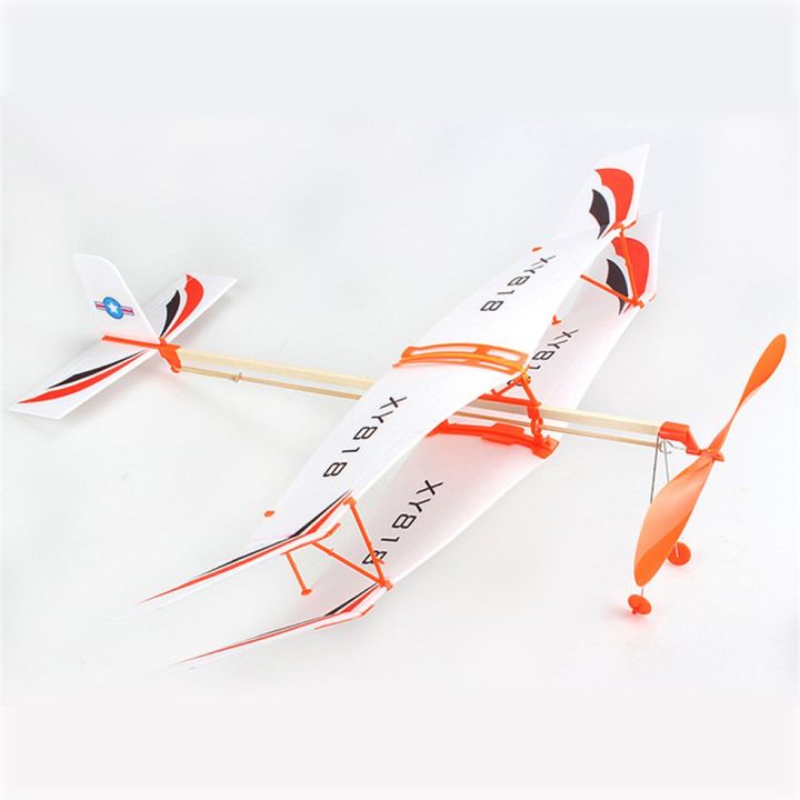 Biplane%20Glider%20Aircraft%20Thunderbird%20Rubber%20Band%20Power%20Plane%20Helicopter%20Model%20-%20Image%209