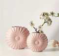 01 pcs colourful gypsum Sunflower vase for home decore.