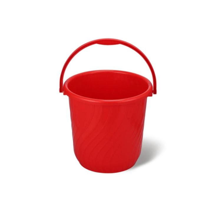 RFL Plastic Deluxe Bucket 30L Red 91118 | Daraz.com.bd