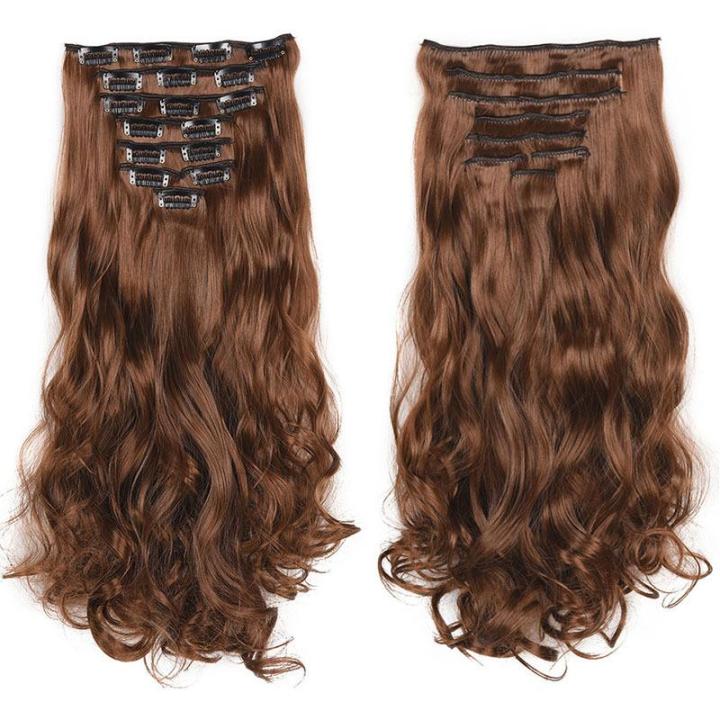 %E3%80%90DIV%20MALL%E3%80%91%EF%BC%88NEW%EF%BC%8917%20Clips%20in%20Hair%20Extension%20Wig%20Long%20Curly%20Natural%20Fluffy%20Wigs%208pcs/set%20Full%20Head%20Set%20-%20Image%208