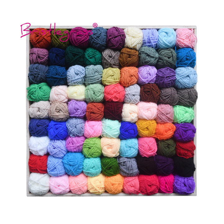 BRISTLEGRASS%20Acrylic%20Crochet%20Wool%20Yarn%2050g%20Pom-poms%20Milk%20Cotton%20Hand%20Knitting%20Threads%20Baby%20Sweater%20Scarf%20Fabric%20Needlework%20Craft%20-%20Image%202