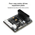 DC 6-12V 4-Way Motor Driver Module High Performance Motor Drive Extension Development Board for Car Model. 