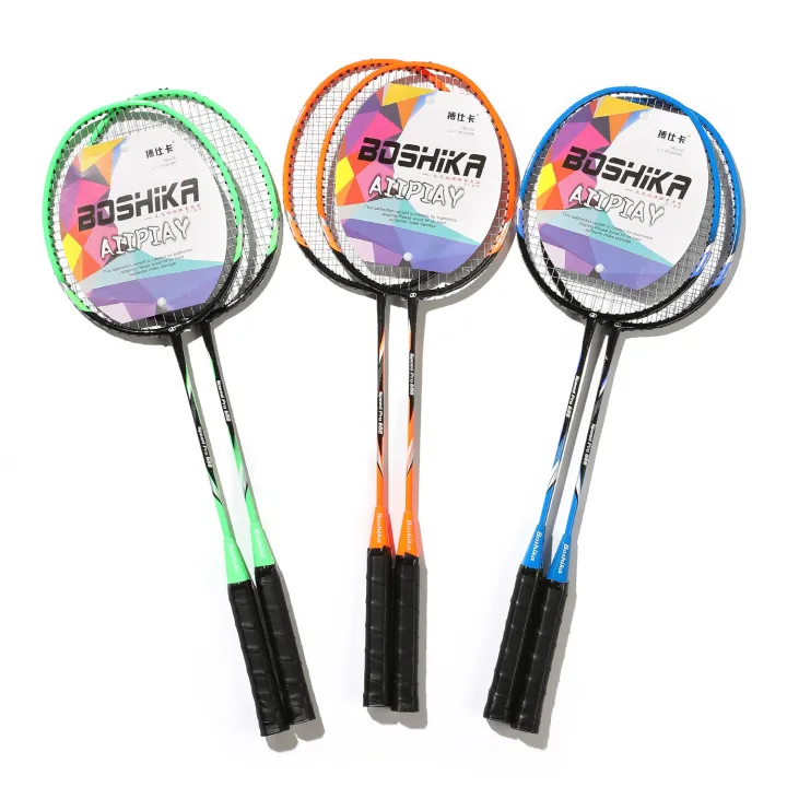 Boshika%20badminton%20racket%20ferroalloy%20integrated%20finished%20racket%20adult%20and%20children's%20badminton%20racket%20set%20sporting%20goods%20badminton%20racket%20-%20Image%203