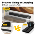 Sound Bar Mounts Universal Soundbar Speaker Mounting Bracket Anti-Drop Wall Shelf Holder 1Set.