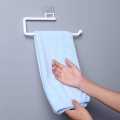 Kitchen Tissue Holder Paper Roll Holder Towel Hanger Rack Bar Cabinet Rag Hanging Holder Bathroom Organizer Shelf Toilet Paper Holders.