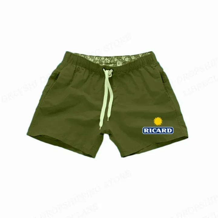 Hot%20France%20Ricard%203d%20Print%20Summer%20Men's%20Shorts%20Quick%20Dry%20Swimming%20Shorts%20Oversized%20Casual%20Beach%20Pants%20Fashion%20Trend%20Men%20Clothing%20-%20Image%205