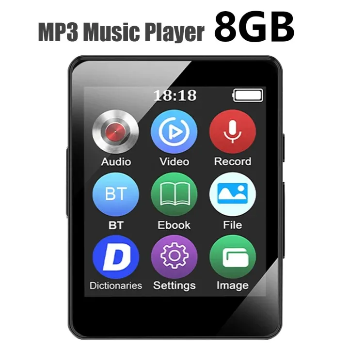 8/16/32/64GB%20MP3%20Music%20Player%20HiFi%20Bluetooth-Compatible%205.0%20MP3%20Student%20Walkman%20Sports%20MP3%20Player%20With%20FM%20Radio/Recording/E-Book%20-%20Image%203