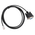 Hot DB9 RS232 To RJ11 6P4C Serial Console Cable PVC 6ft Plug And Play For. 