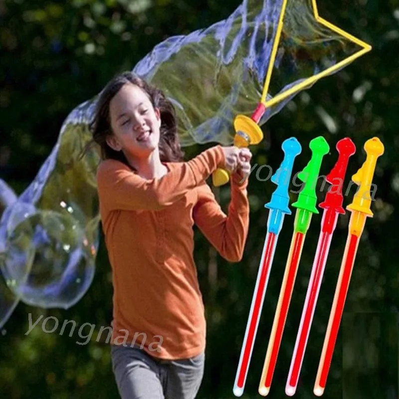 2024 Children Giant Bubble Maker Wand Stick Big Large Bubbles Outdoor