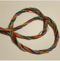 1 Yard of 12 Color Ship Cable Pure Copper 1 gauge. 