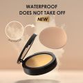 FOCALLURE 9 Colors Pressed Powder Waterproof Long-lasting Full Coverage Face Compact Setting Powder Makeup Foundation Cosmetics. 