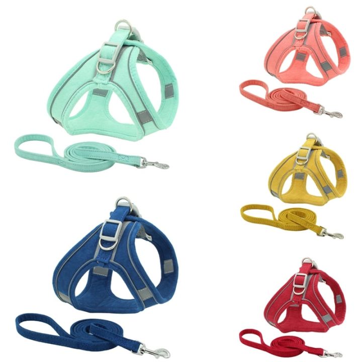 Pet%20%20%20Harnesses%20Vest%20Reflective%20%20Harness%20And%20Leash%20Set%20For%20Chihuahua%20Pug%20Small%20Medium%20Chest%20S%20ng%20Lead%20Leash%20-%20Image%203