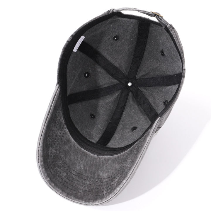 Men's%20Washed%20Pure%20Color%20Cap%20Baseball%20Cap%20-%20Image%206